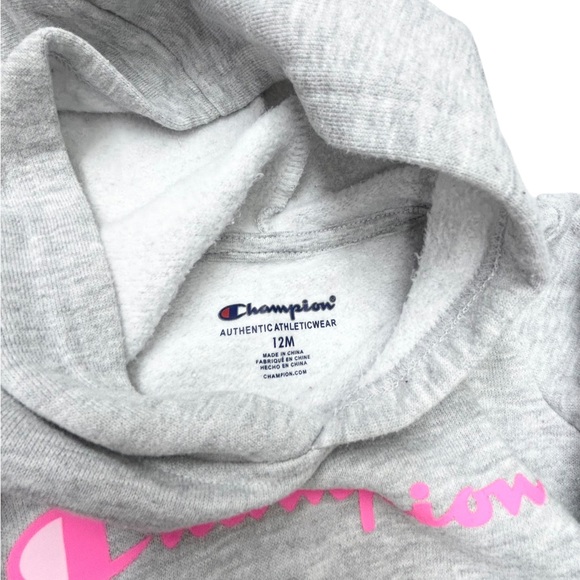 Champion - Hooded Fleece Sweatshirt and matching Leggings - 12 months - Picture 3 of 10